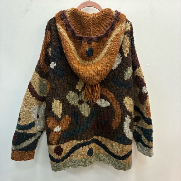 Tara Handknits Whimsical Wool Sweater One Size - Picture 4 of 5